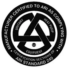 ARI Standard 240